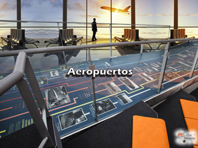 Pisos Gráficos en Aeropuertos | ACPI | AC Plastic Innovations